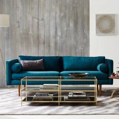 2021 New Design Solid Wood Frame Modern Living Room Sofa