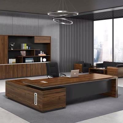 Modern Design Unique Office Desk Wooden Table (SZ-ODR656)