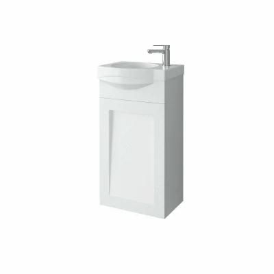 Furniture Bathroom Furniture Set 40cm Vanity Unit Guest Toilet Ceramic Washbasin