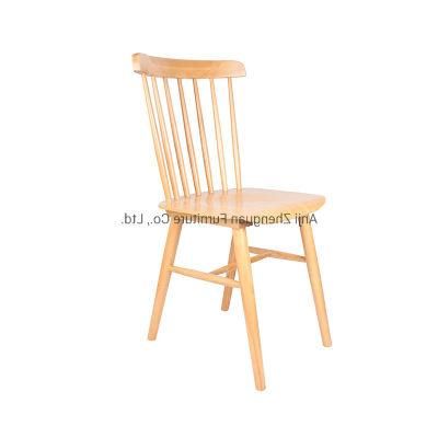 Vercoly Wooden Hotel Garden Modern Home Furniture Dining Chair (ZG16-002)
