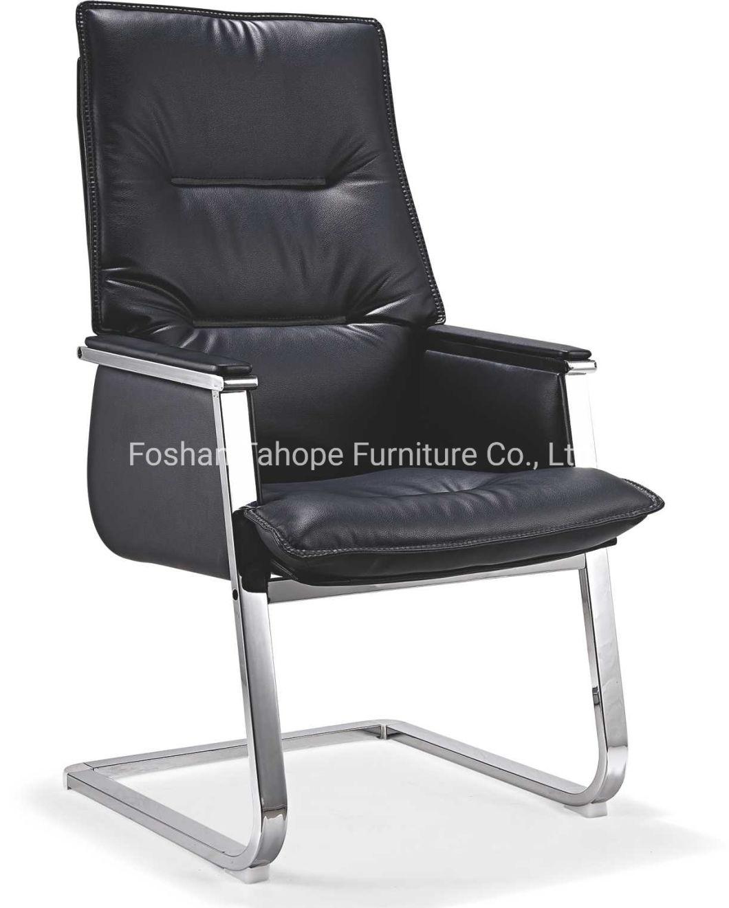 Comfortable Leisure Style Modern Office Furniture Manager Use Adjustable Height Leather Executive Chair