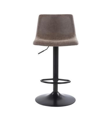 High Quality PU High Bar Stool Chair for Home Kitchen Counter Modern Bar Chair