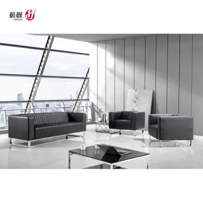 Hot Sell 1+1+3 Office Furniture Modern Design Leather Sofa Set