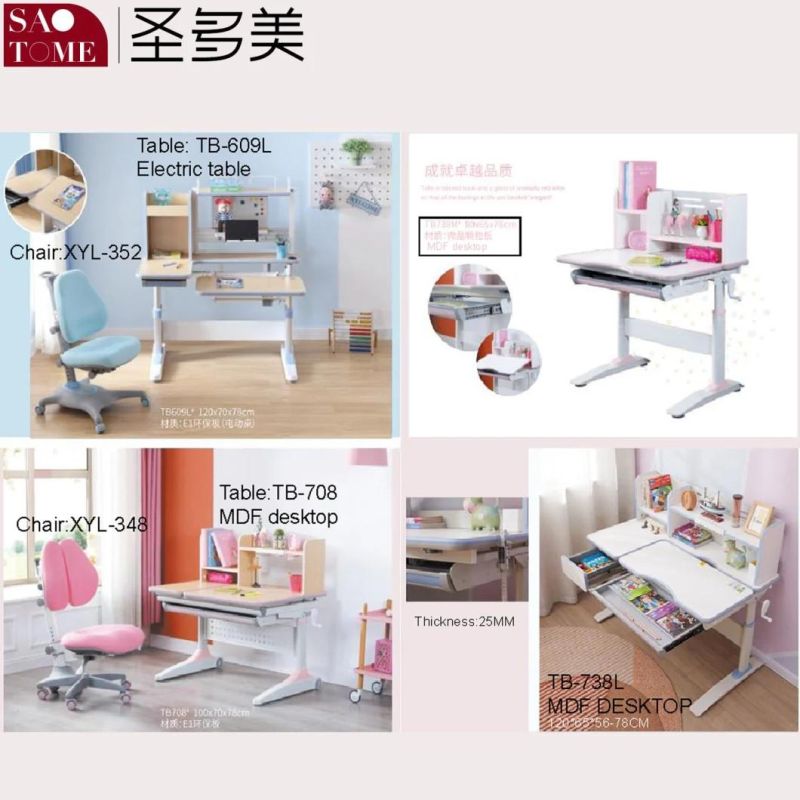 School Desk Children′ S Room Rubber Wood Kids Desk