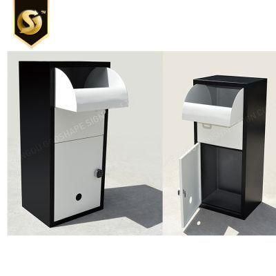 Modern Metal Stand Mailbox Wall Mounted Stainless Waterproof Parcel Letter Post Box