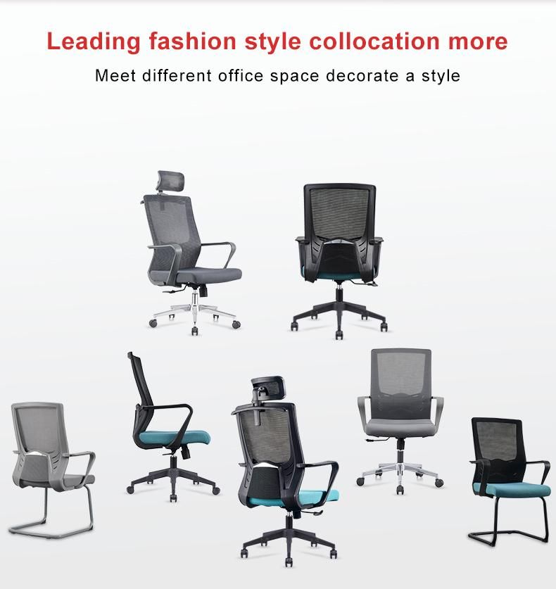 Modern Ergonomic Office Mesh Chairs for Visitor Chair Mesh Foshan Manufacturer OEM Factory