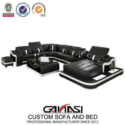 Wholesale Italian Modern Living Room Furniture Leather Sofa