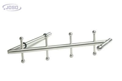 Modern Style Stainless Steel Bathroom Towel Rack SUS304 Rack for Towel Shelf for Wooden and Glass Cc269mm Satin Finish