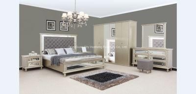 Hot Selling MDF Melamine Bedroom Furniture Modern Design Bedroom Set