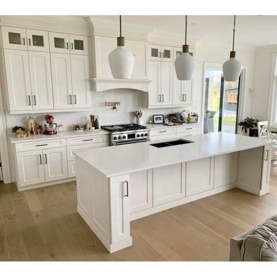 Classic Wood Kitchen Cabinet Affordable Price Customized Modern Pure or Wood Grain Apartment 18~22mm 5 Years