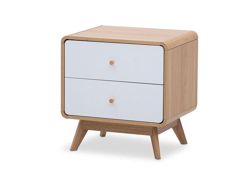 Modern Design Factory Price Modern Elegant Small MDF Nightstand