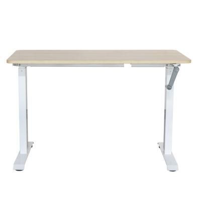 Cheap Hand Crank Computer Table Lift Mechanism Desk Leg Adjustable Height Office Table