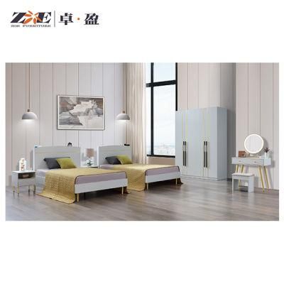 Wooden Home Furniture Single Bedroom Set