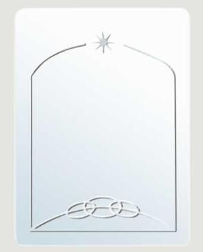 Hot Selling Customized Wholesale Bathroom Glass Wall Mirror