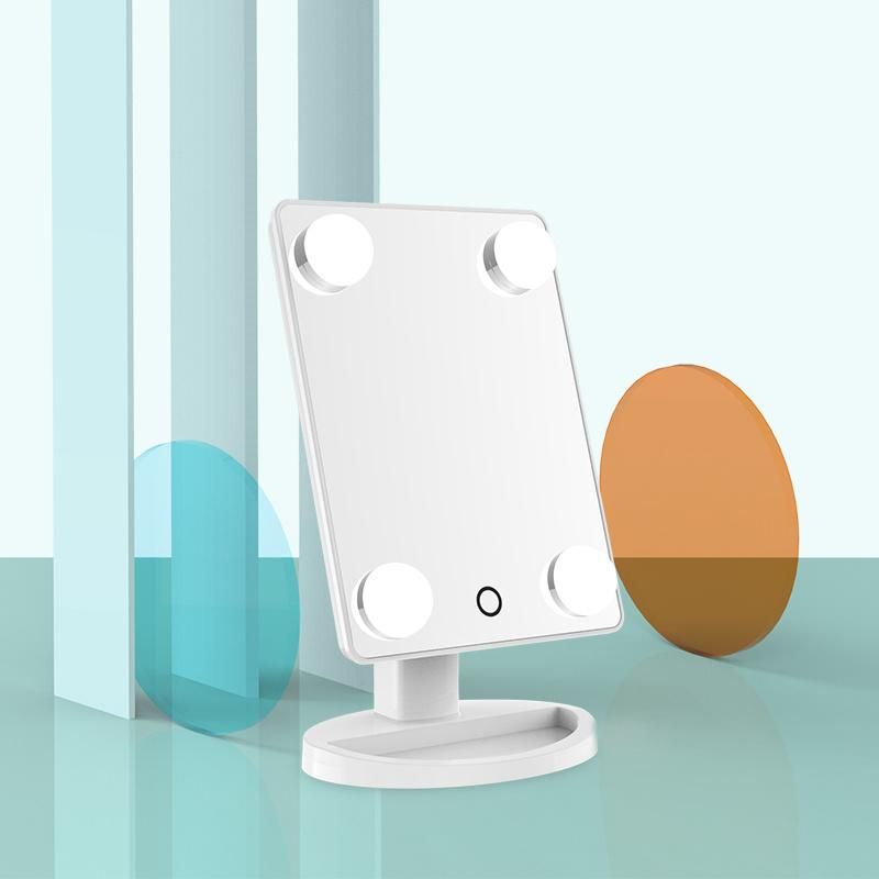 Gift Idea Small Size 3 Colors Dimmable LED Hollywood Makeup Mirror