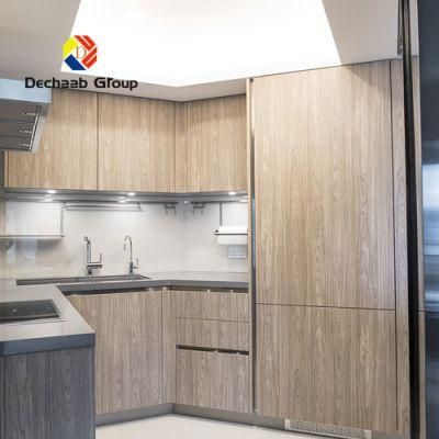 Luxury Modern Melamine White Custom Kitchen Cabinets