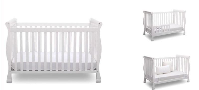 Modern Home Furniture Wooden Baby Products Kids Bedroom Set Baby Crib Cot