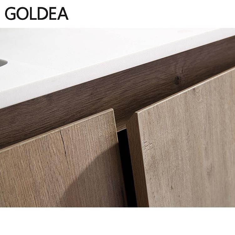 European Style Luxury Bathroom Furniture Wall Modern Bath Vanity