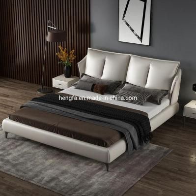 Modern Chinese Bedroom Furniture Set Soft Sofa King Bed