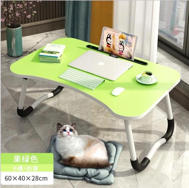 Bed Desk Foldable Lazy Laptop Small Desk Children Student Study Dormitory Small Desk