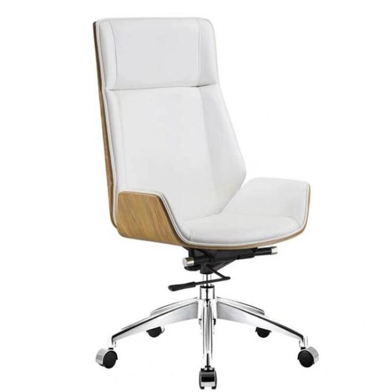 High Back Leather Wheels Executive Office Computer Chair