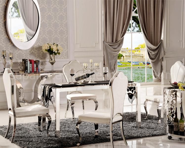 New Design Wedding Furniture Modern Luxury Event Top Dining Table