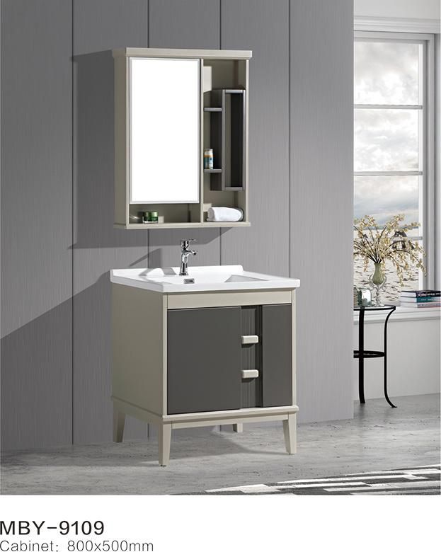 PVC Paint Free Wall Mounted Type Bath Bathroom Cabinet Vanity