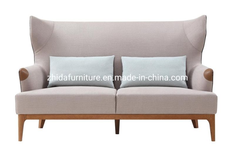 Project Wing Back Sofa Hotel Lobby Decoration Reception Sofa