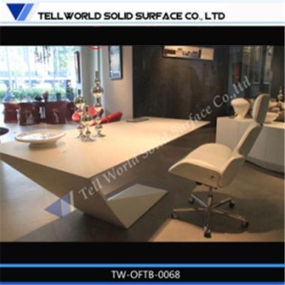 2016 Custom Made Modern Executive Design 1200 Standard Measurement Photos Solid Surface Modern Office Table