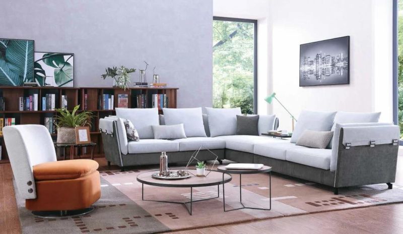 Guangdong Top Wholesales Section L Shape Sofa