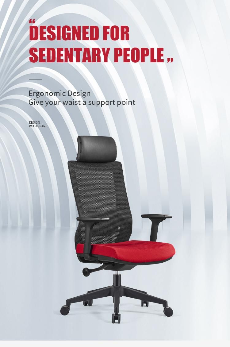 Foshan Furniture Market Price Home Swivel Executive Mesh Barber Office Chair