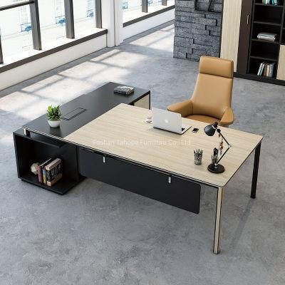 Factory Wholesale Luxury Modern Office Wooden Office Table Furniture Executive