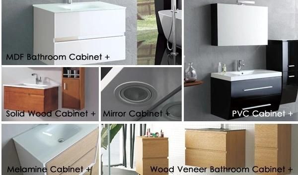 Hot Sale America Style Solid Wooden Bathroom Furniture with Sink