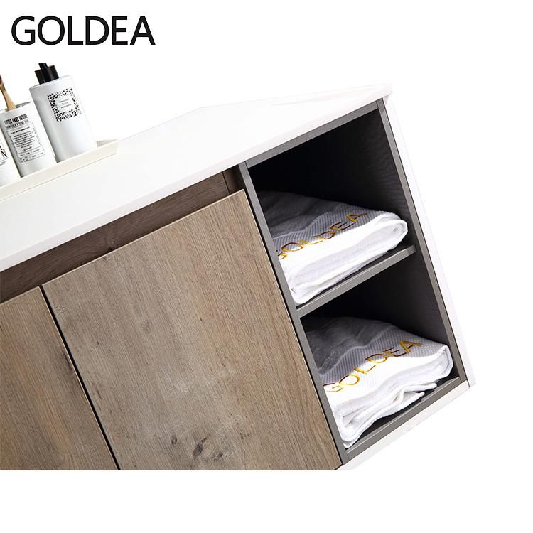 European Style Luxury Bathroom Furniture Wall Modern Bath Vanity