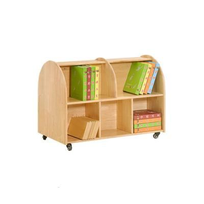 Kindergarten Furniture, Wooden Storage Shelves School Library Book Shelf, Wood Furniture Daycare, Children Storage Shelves, Kids Bookcase Bookshelf