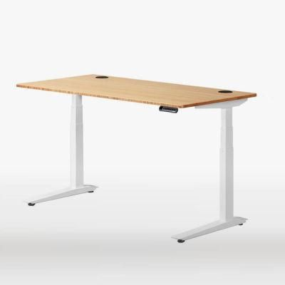 White Electric Height Ajustable Desk Smart Sit Standing up Laptop Desk