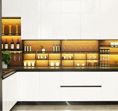 High Quality Modern High Glossy Restaurant Equipment Kitchen Furniture