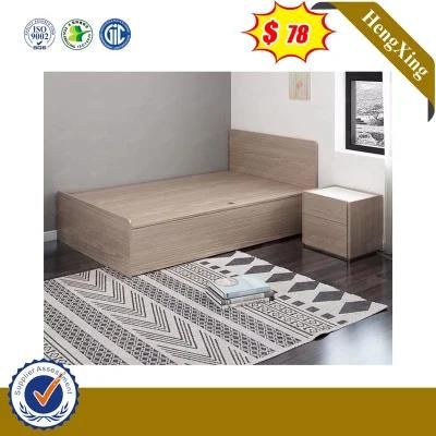 Modern Bedroom Set High Quality Non-Adjustable Wooden Bed