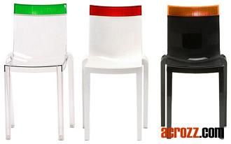 Banquet Furniture Stacking Plastic Hi Cut Dining Chair