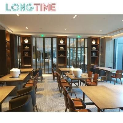 Commercial Modern Wooden Furniture Solid Wood Restaurant Dining Chair
