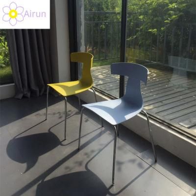 Wholesale Cheap Good Quality Furniture Plastic Steel Leisure Garden Dining Chair
