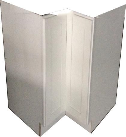 American Style Kitchen Cabinet White Shaker Lzy36