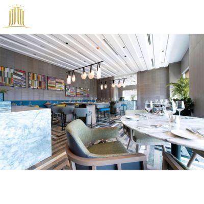 Foshan Industrial India Style 4 Seat Restaurant Commercial Furniture for 5 Star Hotel