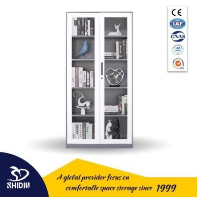 Sturdy Metal Office Bookcase Cabinet Tall Lockable Storage Cabinet Supplier