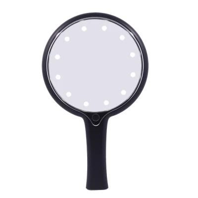Candy Color LED Pocket Beauty Mirror with Handle