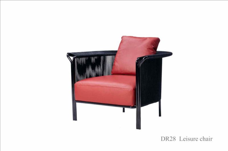 Dr28 Leather Leisure Chair, Modern Furniture in Home and Hotel