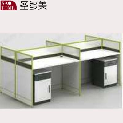 Modern Office Furniture Ordinary Four-Person Office Desk