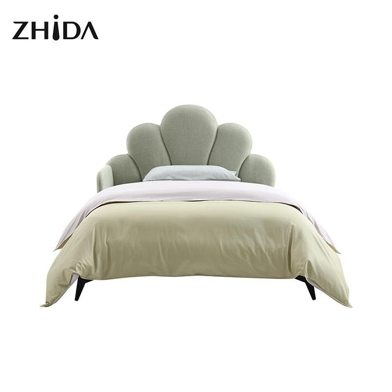 Wholesale Bedroom Kids Children Furniture Modern Design Fabric Bed