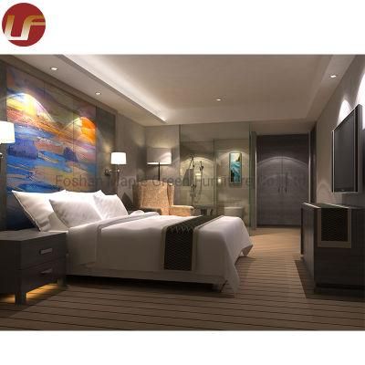 European Design Hotel Bedroom Furniture with Night Stand