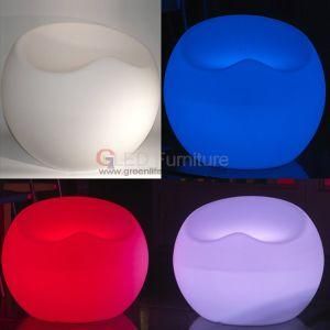 16 Color Changing Lighted LED Furniture RGB Apple Bar Chair